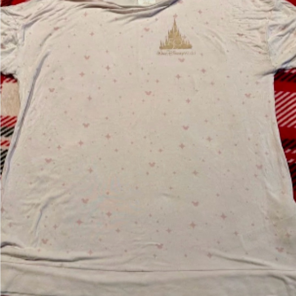 Disney Women’s Sleep Shirt 50th Anniversary Limited Edition Cinderella Castle